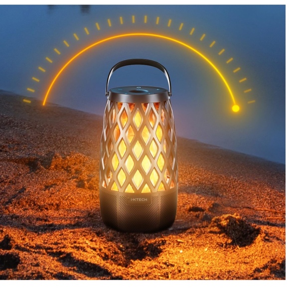 Other | P981 Led Flame Outdoor Waterproof Bluetooth Lantern Speaker ...